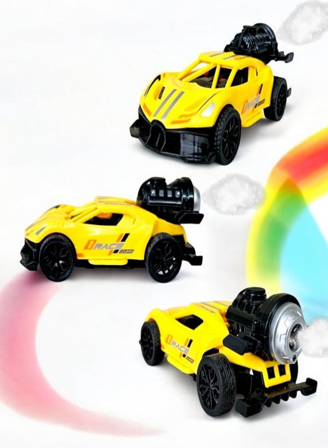Stylbase Pull Back Car Racing Mist Smoke Car Toy for Kids | Baby Boys & Girls Car for Kids Rubber Tires 15 Cm 3+ Years (Color May Vary) - Image 3